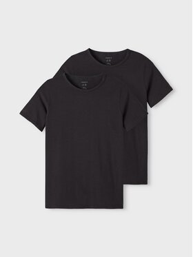 NAME IT NAME IT 2 marškinėlių komplektas 13209164 Juoda Slim Fit