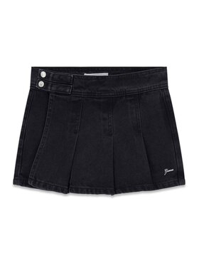 Guess Kids Guess Kids Kalhoty z materiálu 180102 Černá Regular Fit