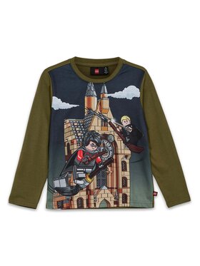 LEGO LEGO Longsleeve Tano 706 Zielony Regular Fit