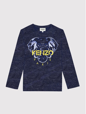 Kenzo Kids Kenzo Kids Блуза K25184 Тъмносин Regular Fit