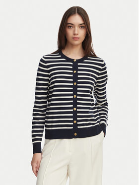 Tommy Hilfiger Tommy Hilfiger Kardigan WW0WW42370 Tmavomodrá Regular Fit