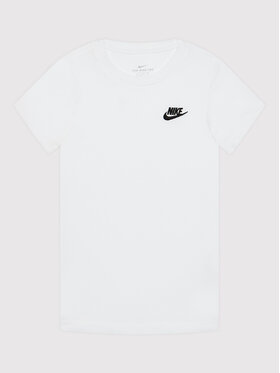 Nike Nike T-Shirt Futura AR5254 Λευκό Standard Fit