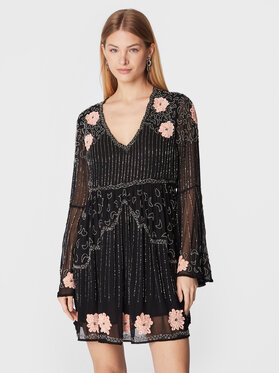 NKN Nekane NKN Nekane Rochie cocktail SH.SIRA Negru Regular Fit