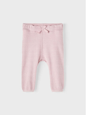 NAME IT NAME IT Spodnie materiałowe 13219541 Różowy Regular Fit