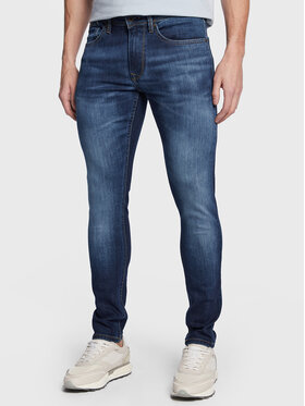 Pepe Jeans Pepe Jeans Jeansy Finsbury PM206321 Tmavomodrá Skinny Fit