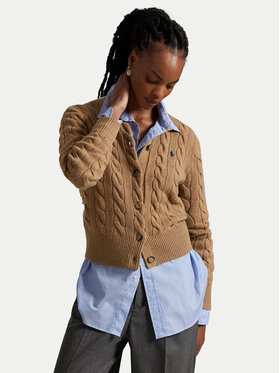Polo Ralph Lauren Polo Ralph Lauren Kardigan 211972104001 Bež Slim Fit