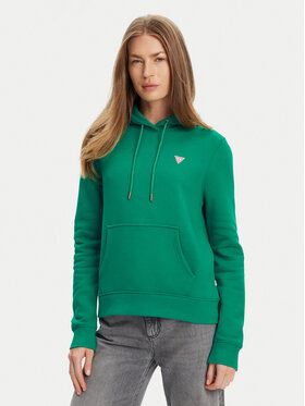 Guess Jeans Guess Jeans Bluză W4YQ04 KC811 Verde Regular Fit