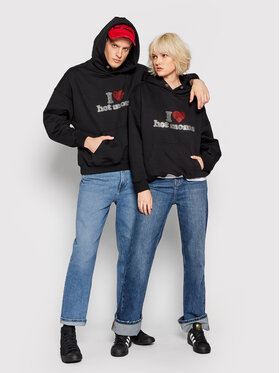 2005 2005 Sweatshirt Unisex Hot Moms Schwarz Relaxed Fit