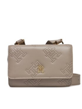 Tommy Hilfiger Tommy Hilfiger Torbica Th Refined Crossover Mono AW0AW15727 Bež