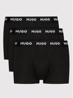 HUGO Hugo 3 darab boxer 50469786 Fekete