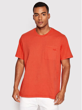 Levi's® Levi's® T-Shirt Easy Pocket A3697-0000 Czerwony Relaxed Fit