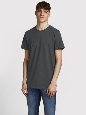 Jack&Jones Jack&Jones Тишърт Basher 12182498 Сив Regular Fit