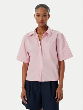 Tommy Hilfiger Tommy Hilfiger Πουκάμισο WW0WW48899 Ανοιχτό ροζ Relaxed Fit