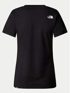 The North Face T-shirt Easy NF0A8A6D Crna Regular Fit