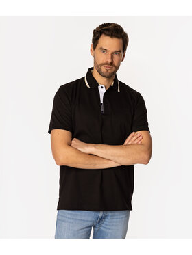 Lee Cooper Lee Cooper Polo RONNIE 4100 Czarny Regular Fit