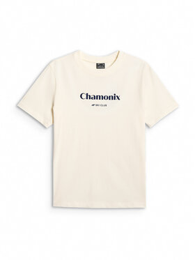 4F 4F T-Shirt SUMMIT BLISS Kremowy Loose Fit
