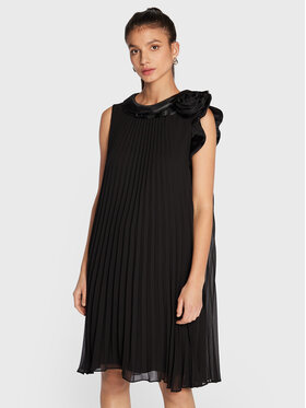 Joseph Ribkoff Joseph Ribkoff Sukienka koktajlowa 223728 Czarny Regular Fit