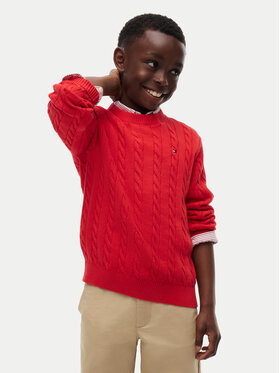 Tommy Hilfiger Tommy Hilfiger Pullover KB0KB09753 Rot Regular Fit