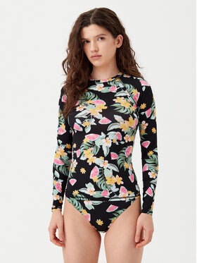Banana Moon Banana Moon Bikini partea de sus Oohla Print Negru
