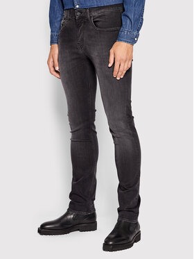 7 For All Mankind 7 For All Mankind Blugi Slimmy JSMSA240BB Negru Slim Fit