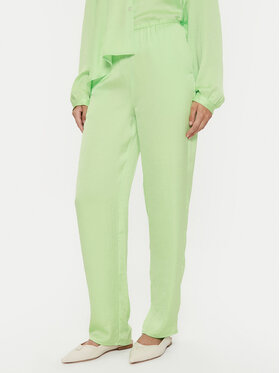 American Vintage American Vintage Pantaloni din material Widland WID10DE24 Verde Straight Leg