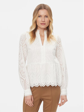 YAS YAS Blusa Holi 26026822 Bianco Regular Fit