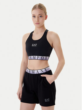 EA7 Emporio Armani EA7 Emporio Armani Biustonosz sportowy 7W001467 AF21580 UC001 Czarny