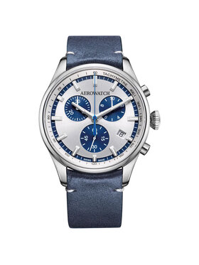 Aerowatch aerowatch Zegarek 79990-AA05-CU Niebieski