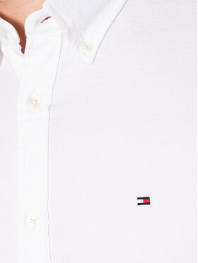 Tommy Hilfiger Košulja Natural MW0MW30687 Bijela Slim Fit