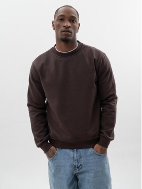 Jigga Wear Jigga Wear Bluza Crewneck klasyczny 3D XXL Brązowy Regular Fit