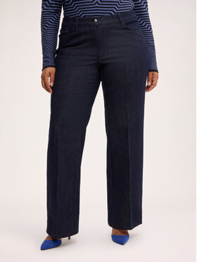 Fiorella Rubino Fiorella Rubino Jeansy P451T105435N034 Niebieski Flare Fit