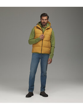 Lee Cooper Lee Cooper Kamizelka JERRY Żółty Regular Fit