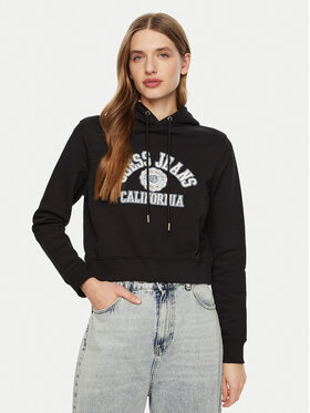 Guess Jeans Guess Jeans Sweatshirt W5RQ29 K68I4 Schwarz Regular Fit