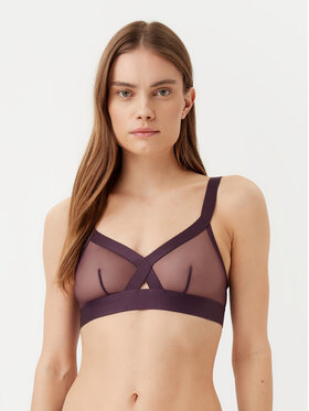 DKNY DKNY Grudnjak bez žice DK4084 Ljubičasta