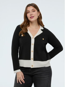 Fiorella Rubino Fiorella Rubino Cardigan M180L008456N0Z3 Nero Regular Fit
