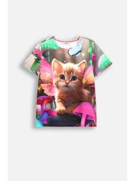 Coccodrillo Coccodrillo T-Shirt WC5143201DGK-022 Kolorowy Regular Fit