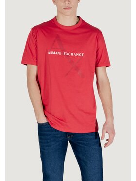 Armani Exchange Armani Exchange T-shirt 8NZT76 Z8H4Z Rosso Shirt Fit