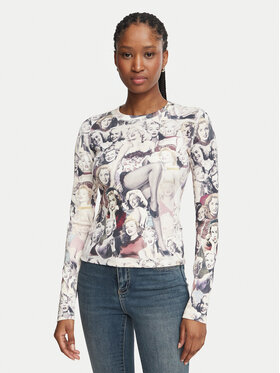 Guess Guess Блуза W6BP49 K7177 Цветен Slim Fit