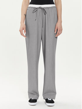 ONLY ONLY Hlače Tille 15339242 Siva Straight Fit