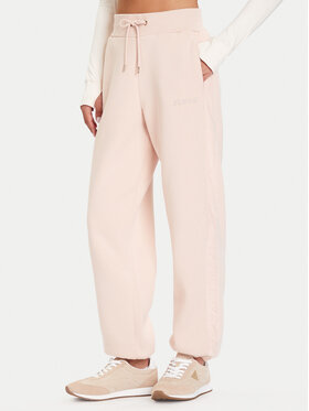 Guess Guess Pantaloni trening V5BB10 KB681 Roz Regular Fit