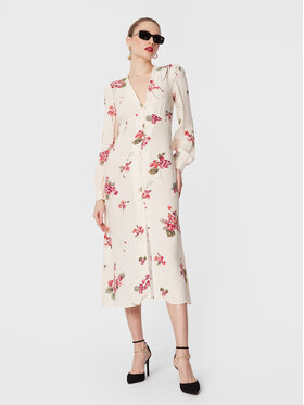 TWINSET TWINSET Sukienka koszulowa 231TP2701 Beżowy Regular Fit