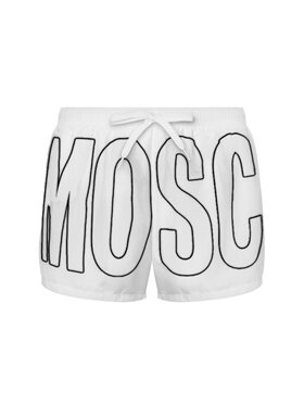 MOSCHINO MOSCHINO Costume da bagno costume - Moschino - light logo Bianco Regular Fit