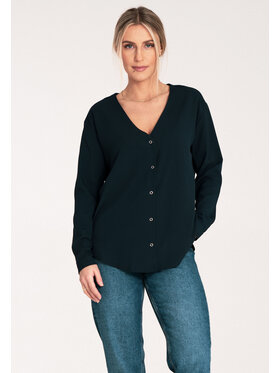 FIGL FIGL Koszula M1070 Granatowy Regular Fit