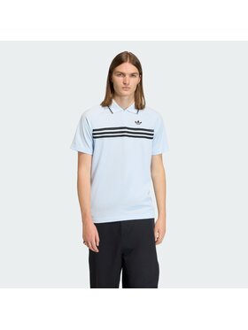 adidas adidas Polo 159290 Błękitny Regular Fit