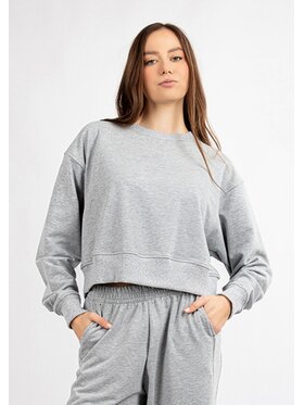 DKaren Sport DKaren Sport Bluza DK-K-B23 Szary Classic Fit
