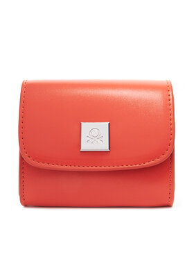United Colors Of Benetton United Colors Of Benetton Малък дамски портфейл 6QTUDY075 Оранжев