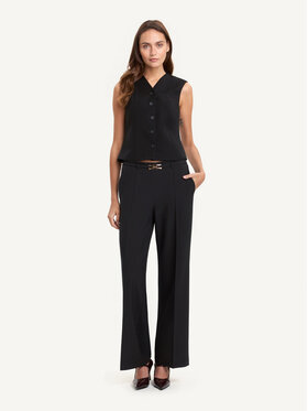 KMX KMX Kamizelka 192750007 Czarny Fitted Fit