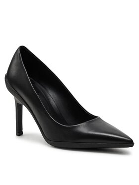 Calvin Klein Calvin Klein Обувки на ток Heel Pump 90 Leather HW0HW02033 Черен