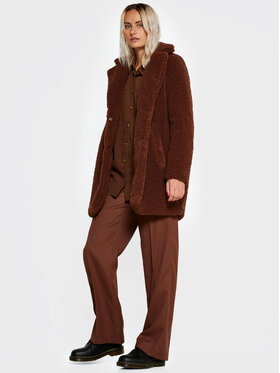 Noisy May Noisy May Зимно палто Gabi 27010169 Кафяв Relaxed Fit