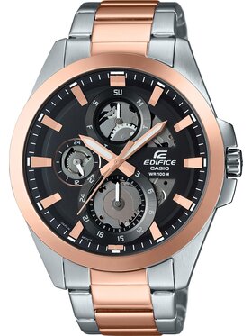 Casio Casio Zegarek ESK-300SG-1AVUEF Różowe złoto